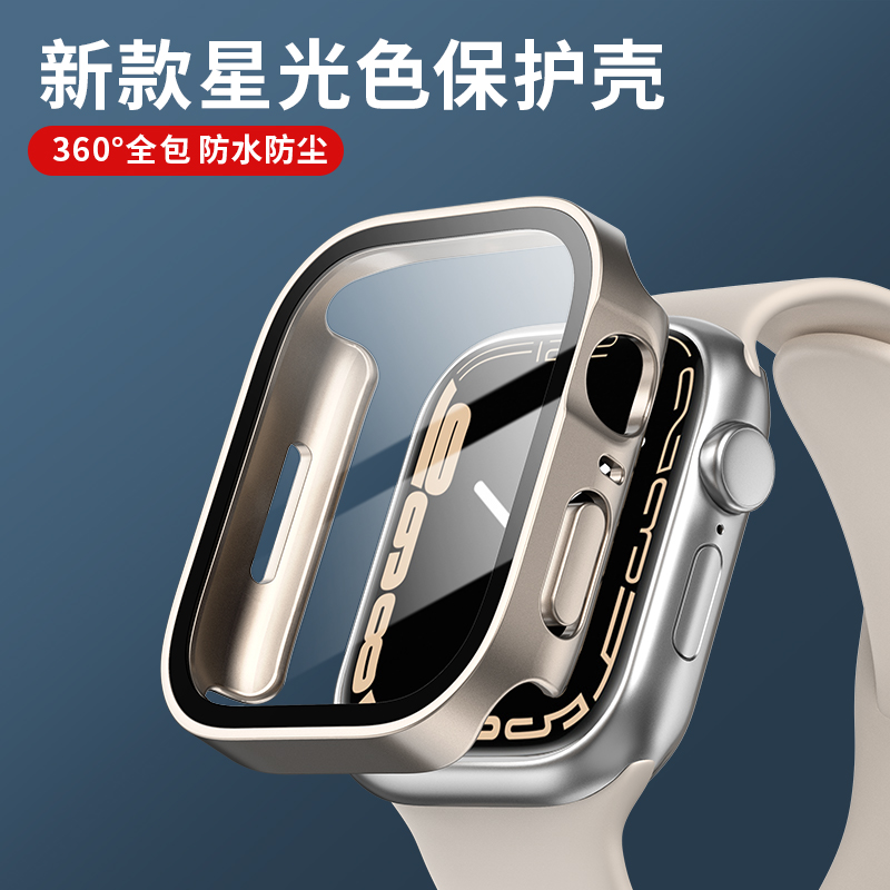 Smartwatch Iphone Watches For Women - ガラス + カバー Apple Watch ケースシリーズ