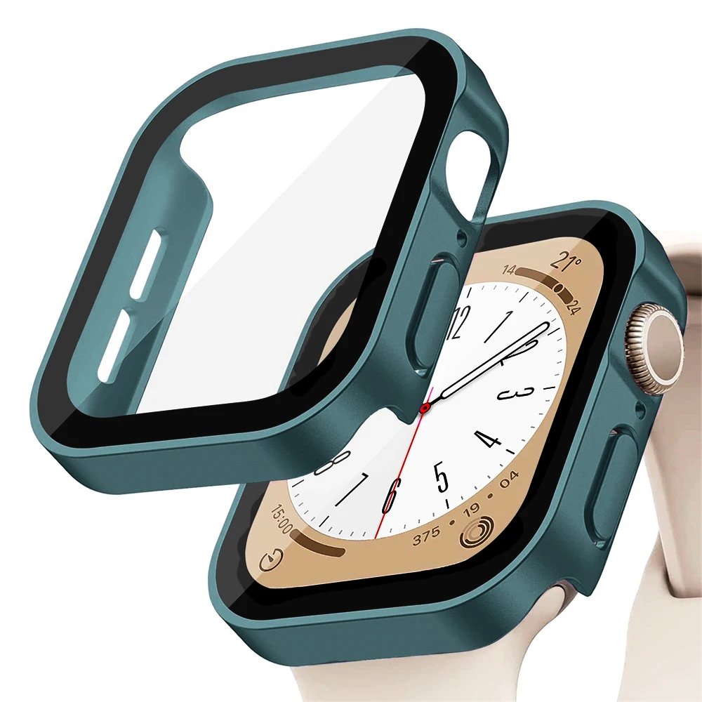 Smartwatch Iphone Watches For Women - ガラス + カバー Apple Watch ケースシリーズ