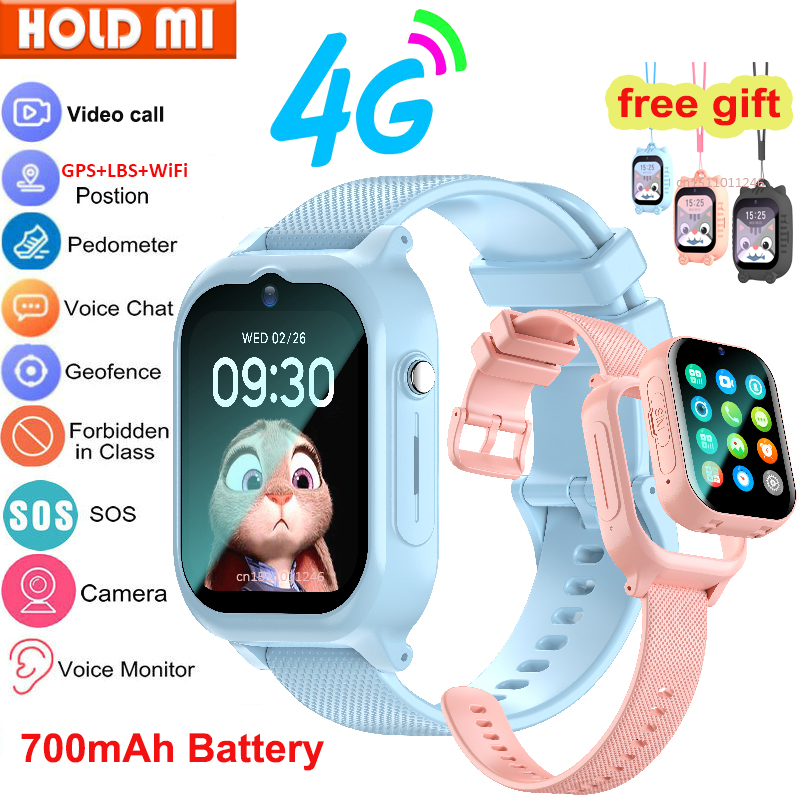 Smartwatch Watches Gift For Boys - スマートウォッチ キッズ 4G GPS WIFI ビデオ通話