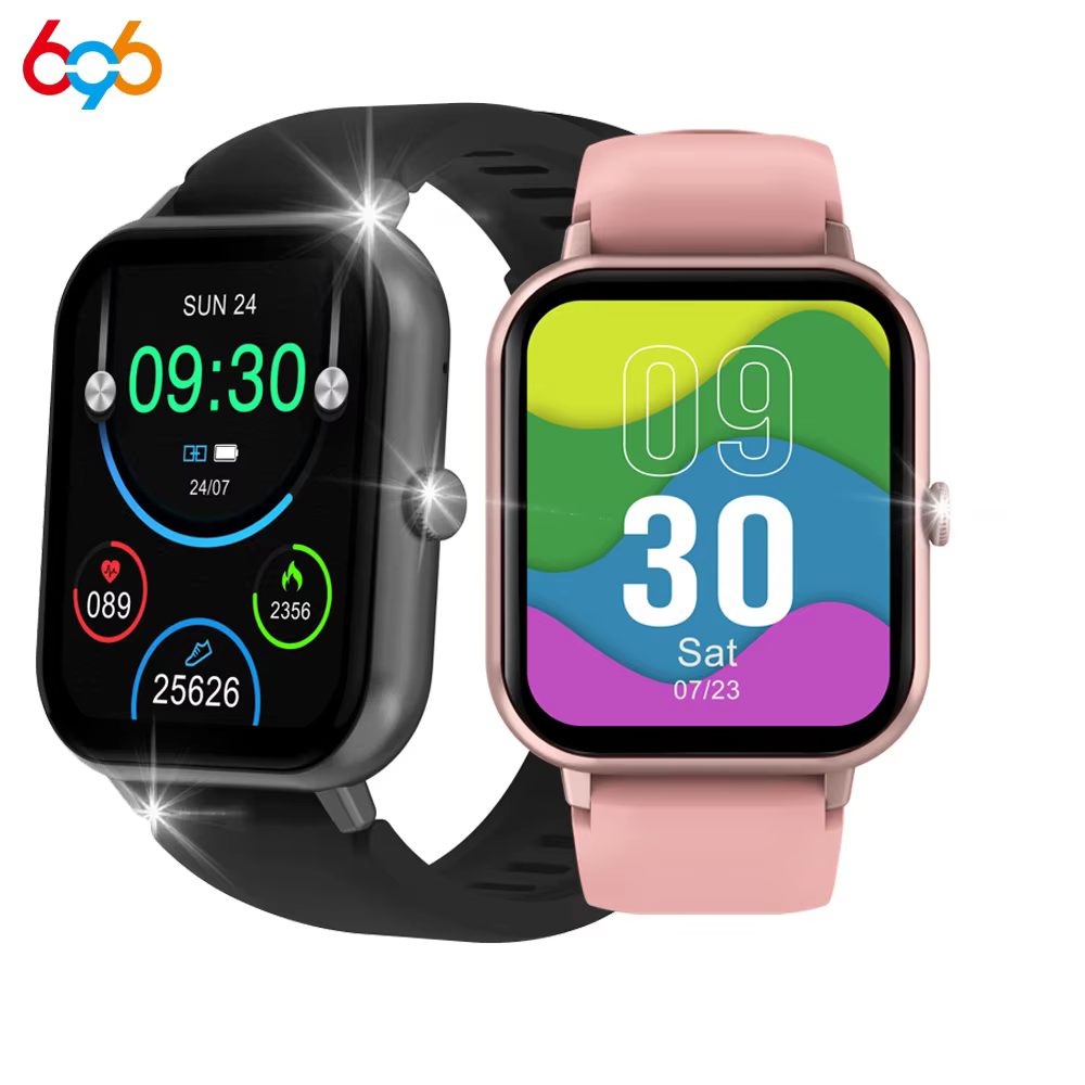 Smartwatch Health Watches For Women - 男性と女性のための青い防水時計,24時間の健康モニター,100スポーツモード,音楽制御,女性と男性のためのスマートクロックzl54c,新しい2023