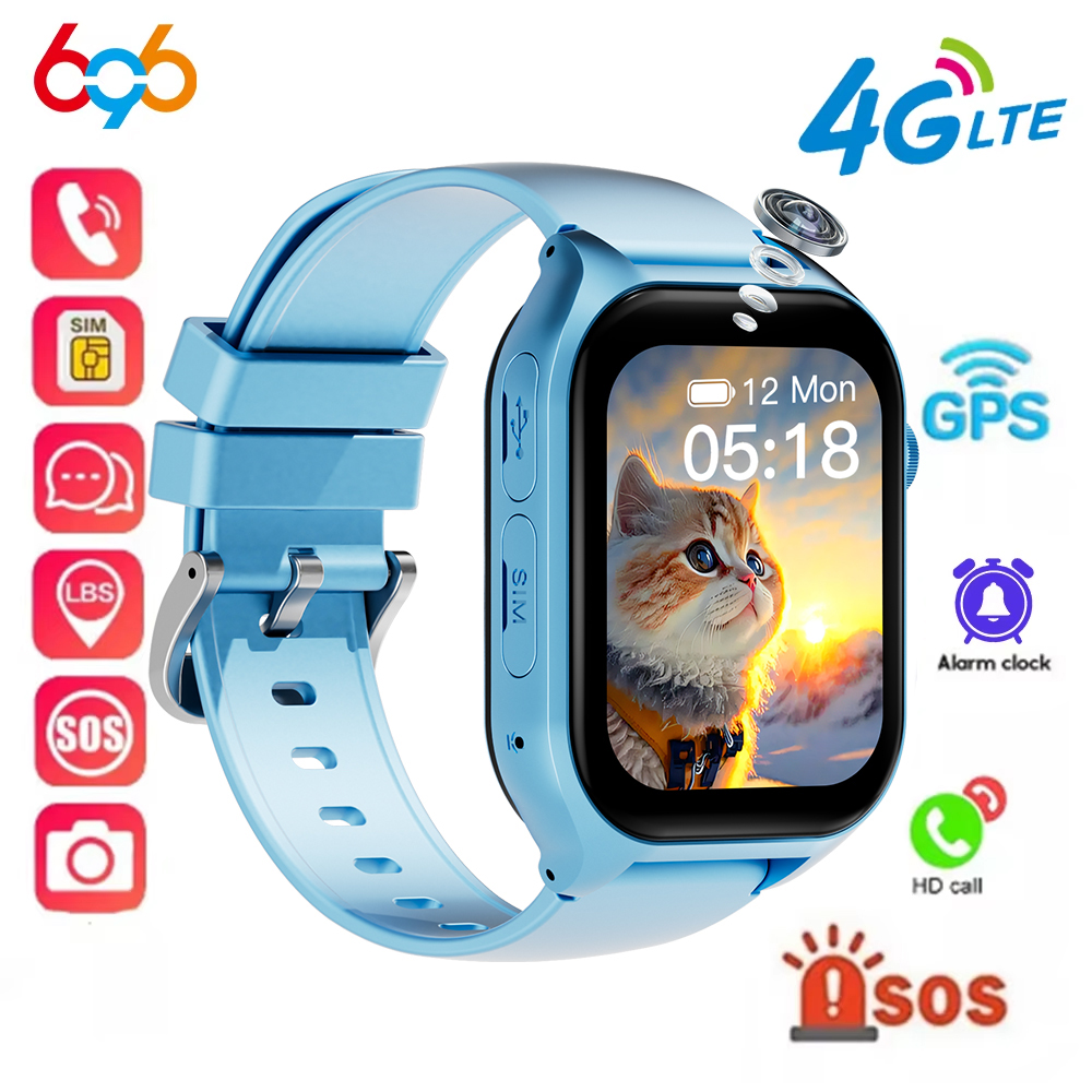 Smartwatch Watches For Kid Boy With Gps - スマートウォッチ 4G キッズ GPS AGPS LBS