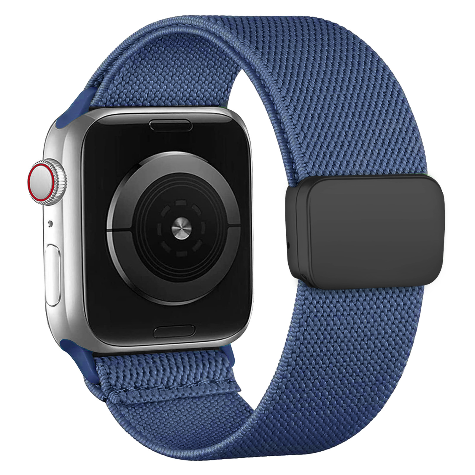 Smartwatch Iphone Watches For Women - Apple Watch用磁気ストラップ,iwatch用ナイロンアクセサリー,ウルトラシリーズ3,6,7,8,9,40mm, 44mm, 41mm, 45mm 49mm、38mm、42mm