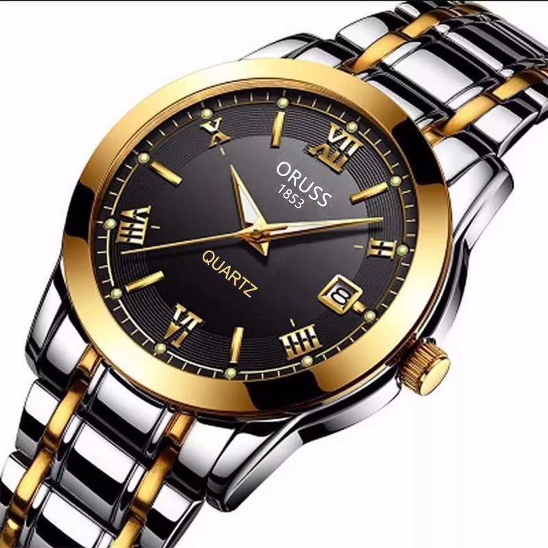 Smartwatch Watches Gift For Boys - メンズクォーツ腕時計 超薄型スチール製腕時計 カレンダー付き 夜光 防水 ファッション