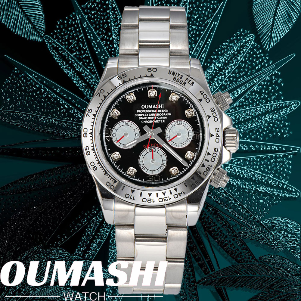 Chronograph Sport Watch - 高級 VK63 腕時計 39.3mm クォーツ クロノグラフ