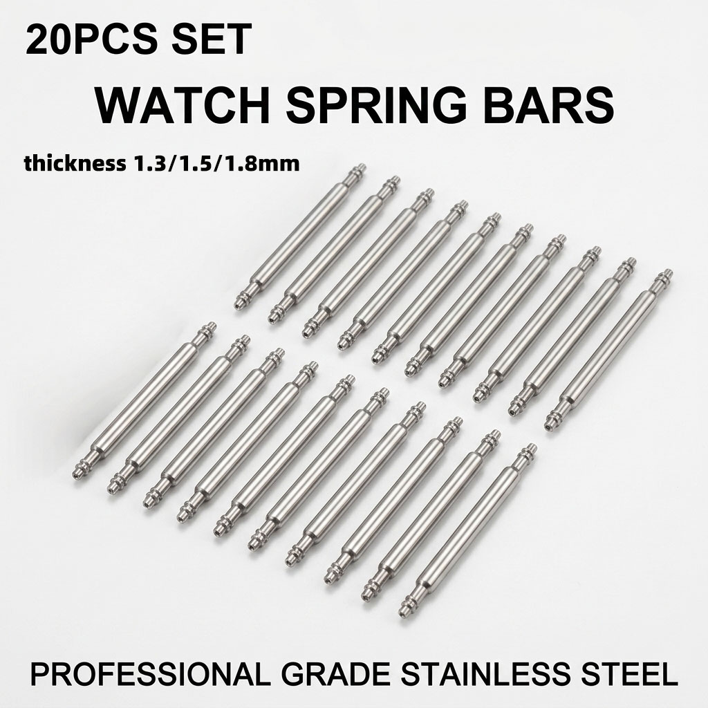 Watch Tool Repair Kit - 8-30mm ウォッチバンド スプリングバー ステンレススチール ストラップ リンクピン