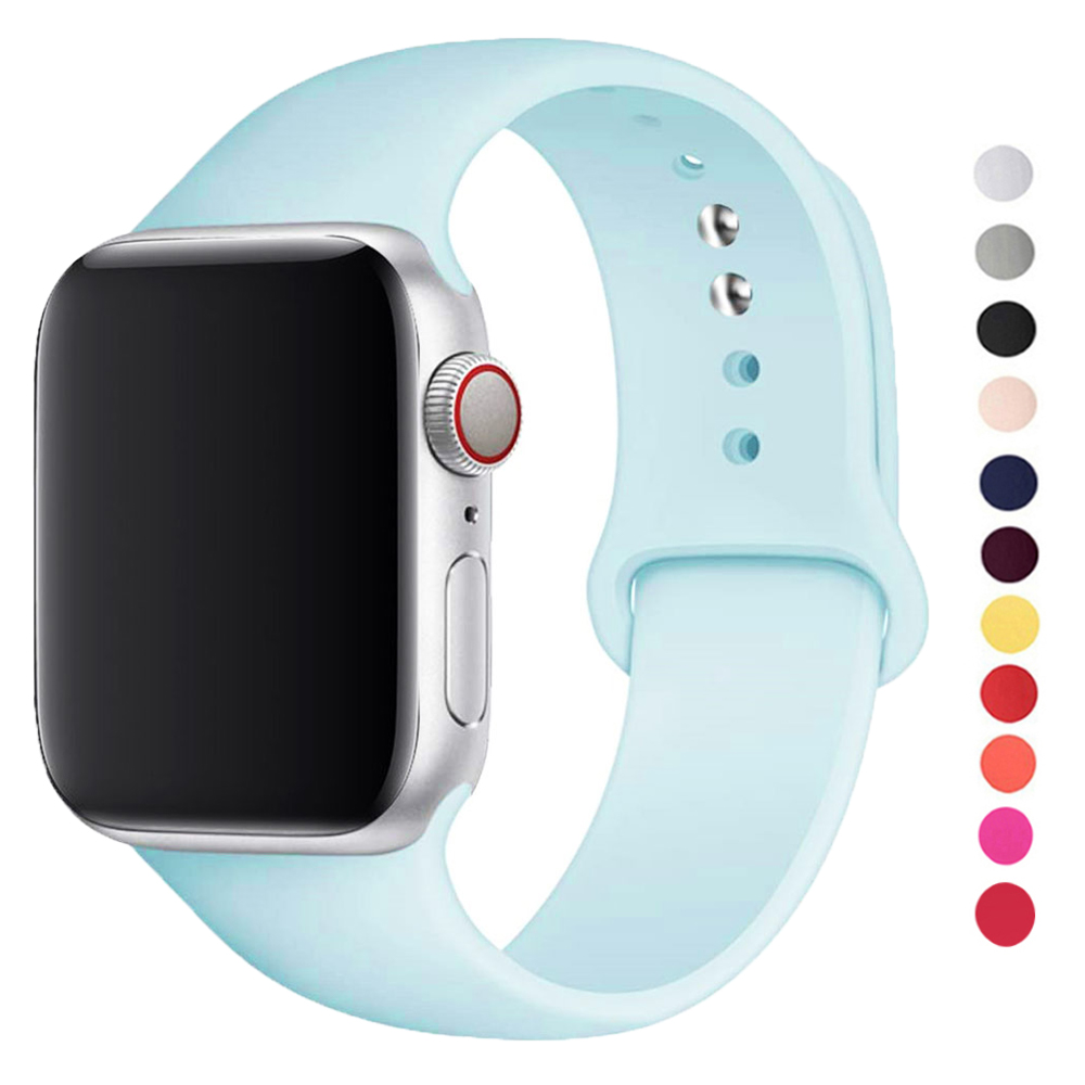 Smartwatch Iphone Watches For Women - シリコンストラップ Apple Watch バンド 45 ミリメートルウルトラ