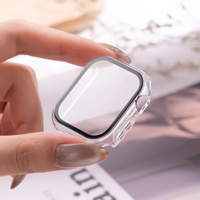 Smartwatch Iphone Watches For Women - 3 パックガラス + カバー Apple Watch