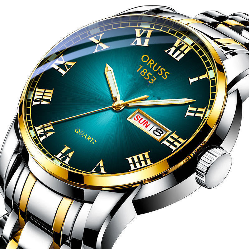 Smartwatch Watches Gift For Boys - メンズクォーツ腕時計、発光ステンレススチールカレンダーウォッチ、精密な時間計測、耐久性、耐傷性、腕時計、男の子へのギフト