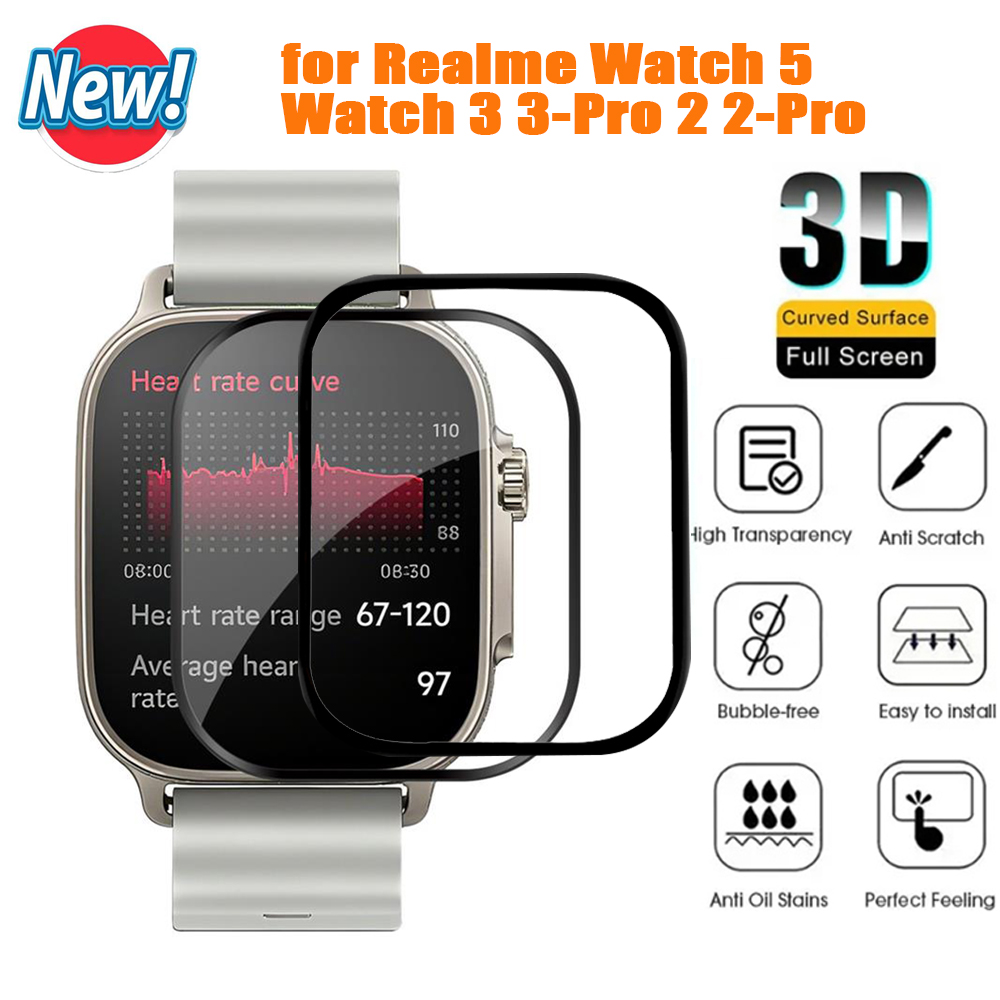 Watch S Realme - 保護フィルム Realme Watch 5 3 3Pro
