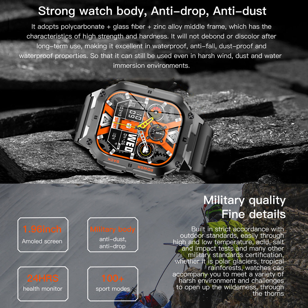 K61 プロスマートウォッチ男性女性電子腕時計スマートウォッ - Smartwatch Digital Watches For Women のレビューと価格