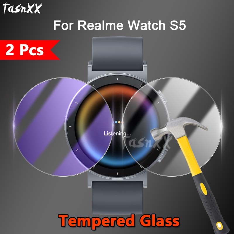 2 個 Realme Watch S5 2.5D 超スリムク - Watch S Realme のレビューと価格