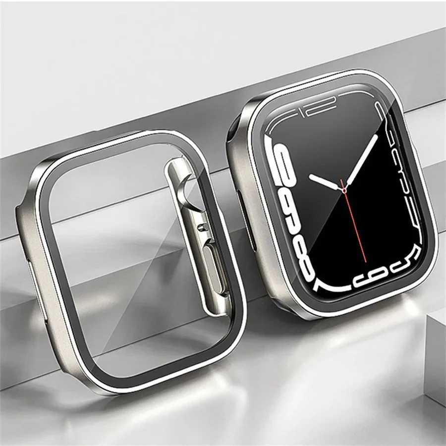 ガラス + カバー Apple Watch ケースシリーズ  - Smartwatch Iphone Watches For Women のレビューと価格