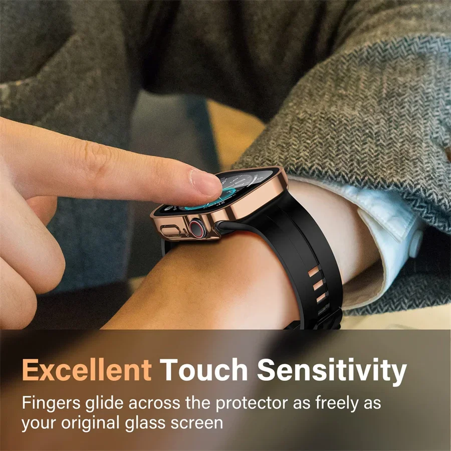 ガラス + カバー Apple Watch ケースシリーズ  - Smartwatch Iphone Watches For Women のレビューと価格