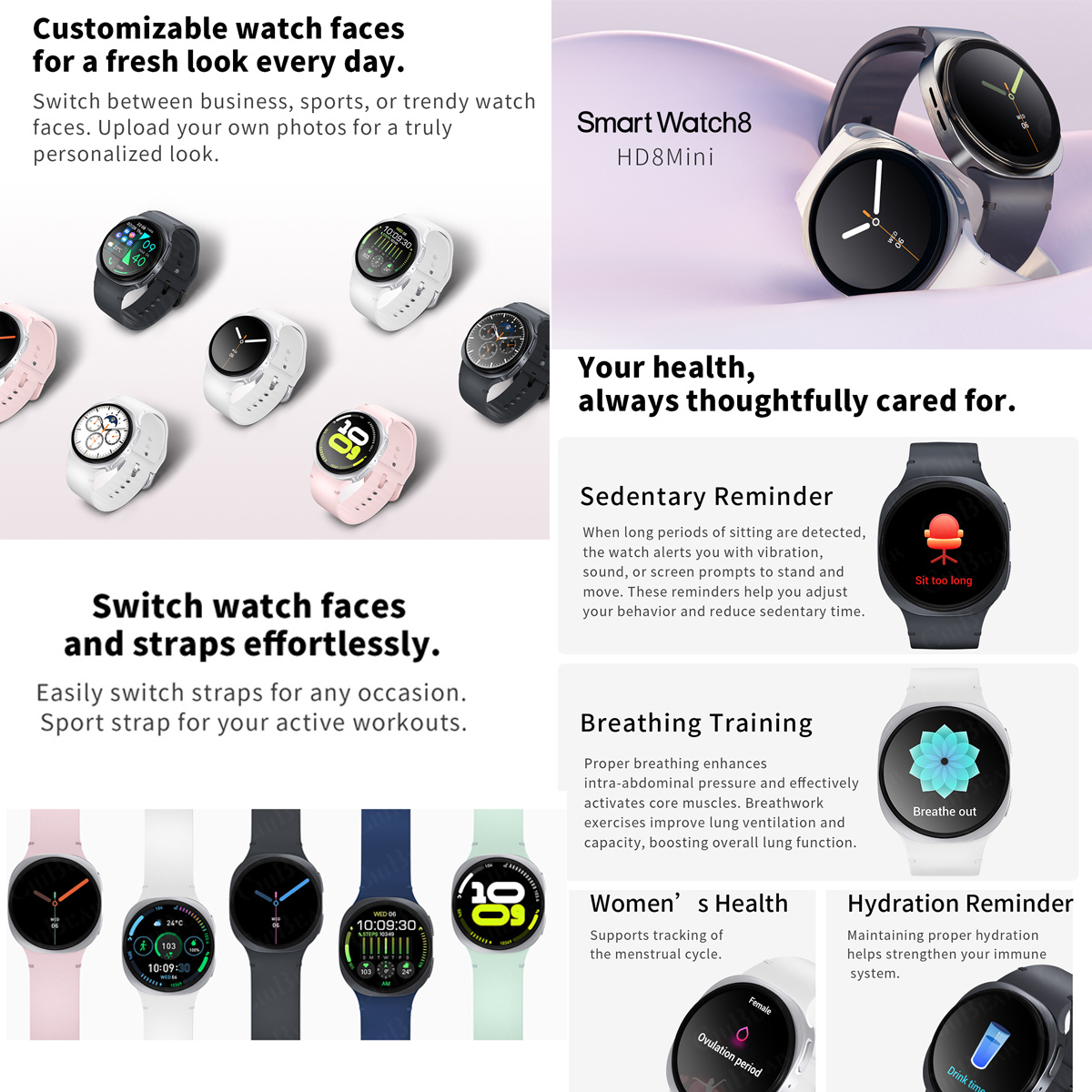 2026年新型腕時計 8ミニGPSトラッキングスマートウォッ - Hybrid Smartwatch のレビューと価格