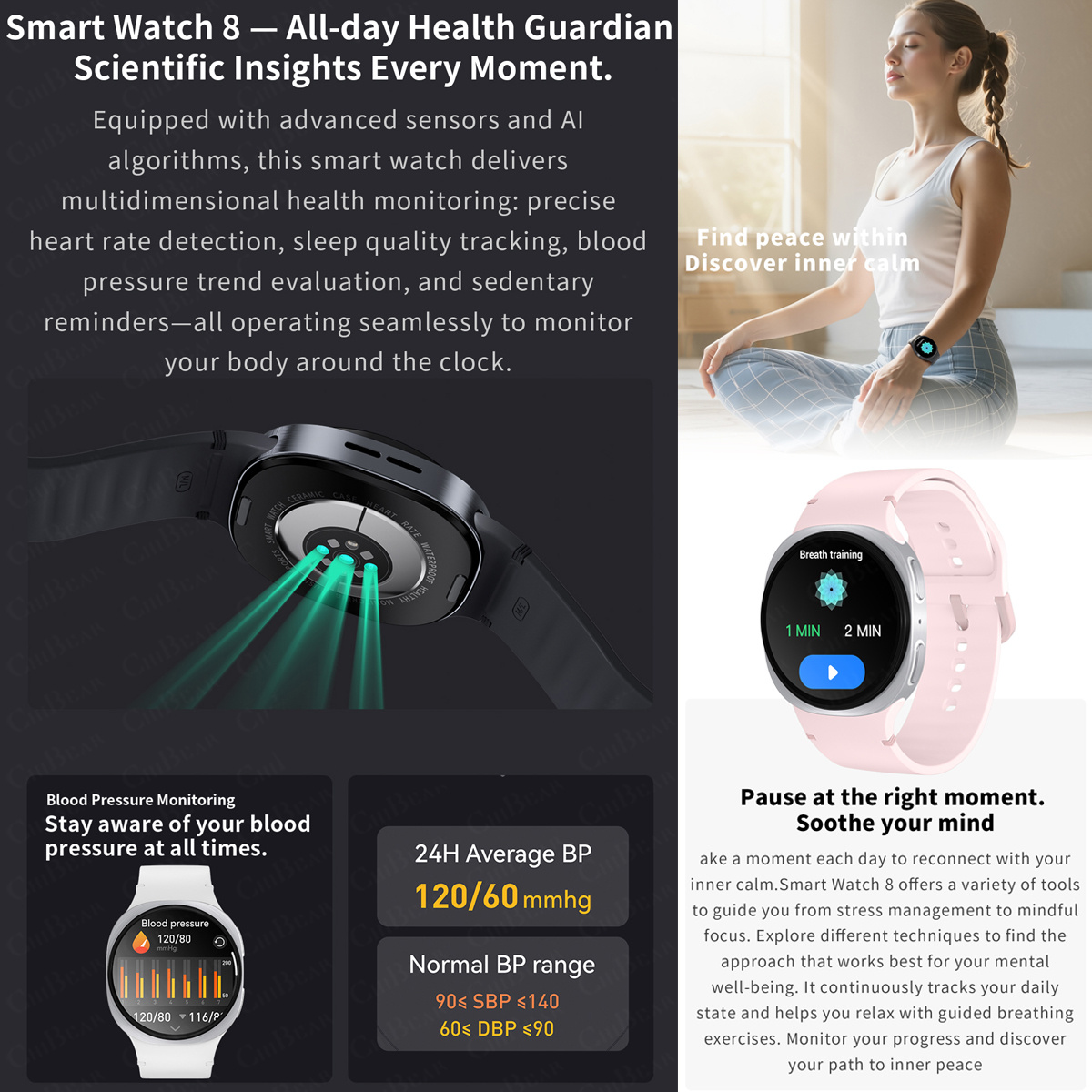 2026年新型腕時計 8ミニGPSトラッキングスマートウォッ - Hybrid Smartwatch のレビューと価格