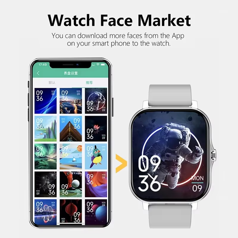 レノボ スポーツスマートウォッチ 防水フィットネストラッカー - Smartwatch Health Watches For Women のレビューと価格