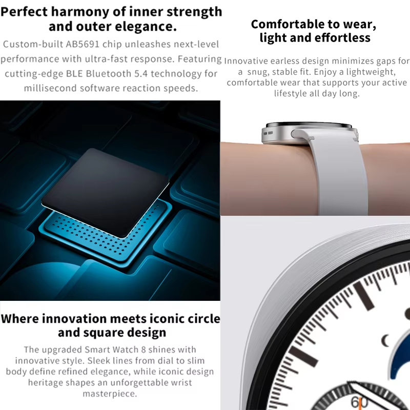 2026年ニュークラシック8 Max女性用スマートウォッチG - Hybrid Smartwatch のレビューと価格