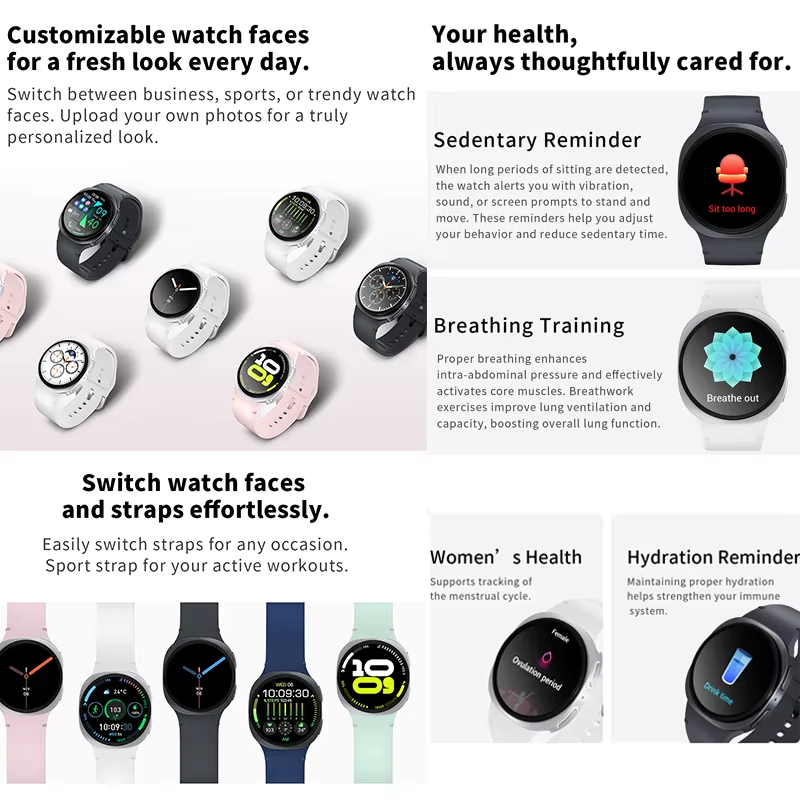 2026年ニュークラシック8 Max女性用スマートウォッチG - Hybrid Smartwatch のレビューと価格