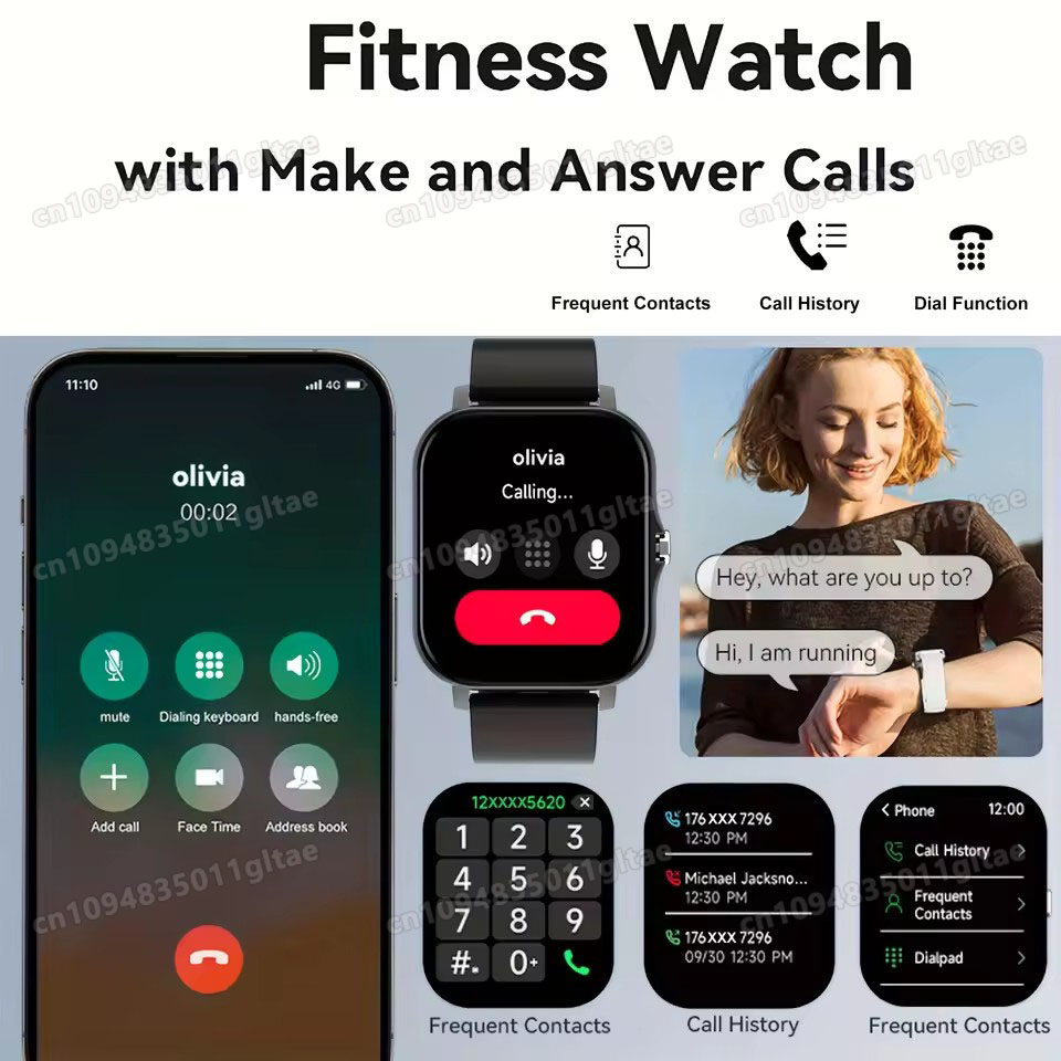 最新改良型ファッションデザイン1.83インチスポーツスマート - Smartwatch Latest Watches For Men のレビューと価格