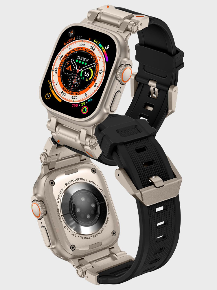 Apple Watch用シリコンストラップ,超2バンド,頑丈 - Smartwatch Iphone Watches For Women のレビューと価格
