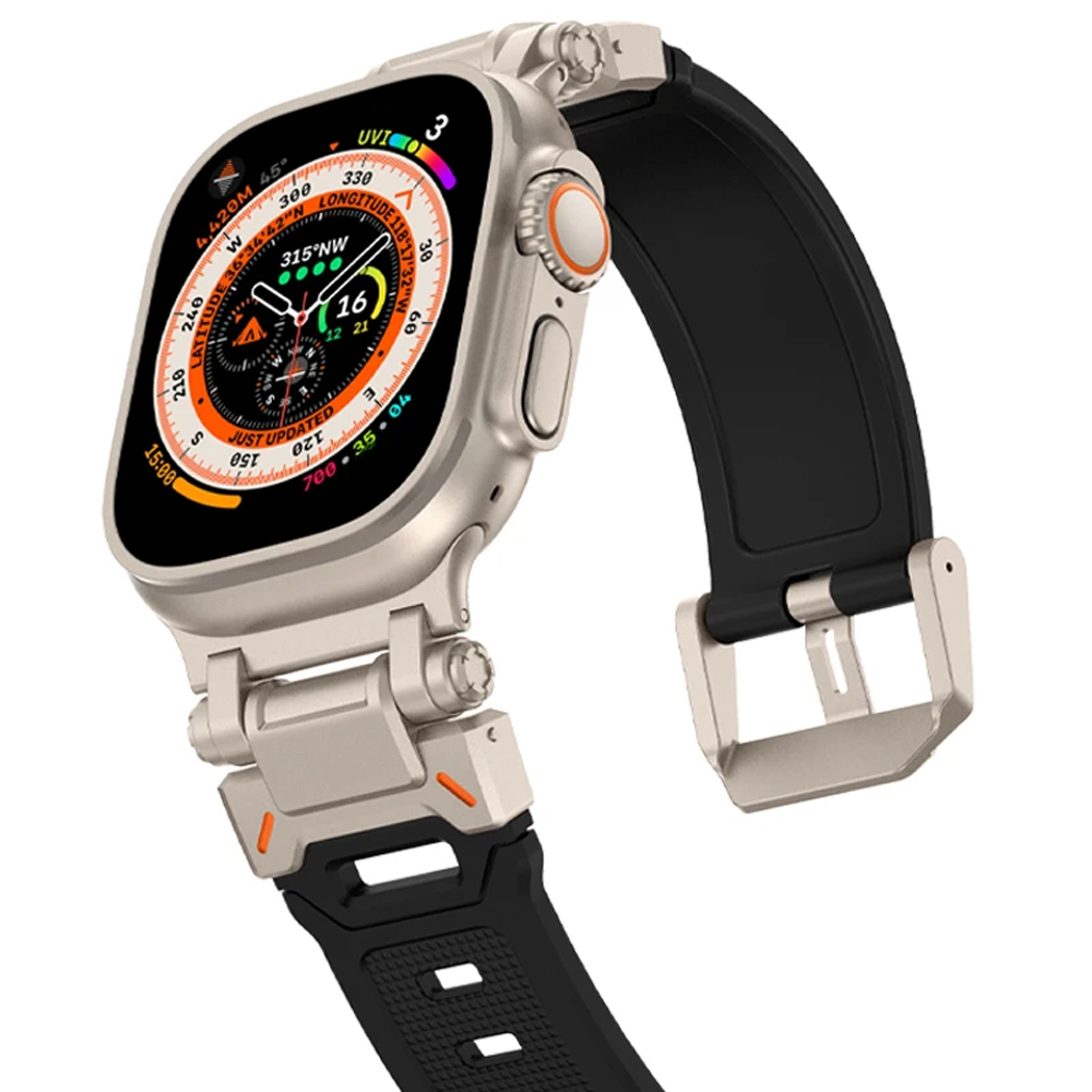Apple Watch用シリコンストラップ,超2バンド,頑丈 - Smartwatch Iphone Watches For Women のレビューと価格