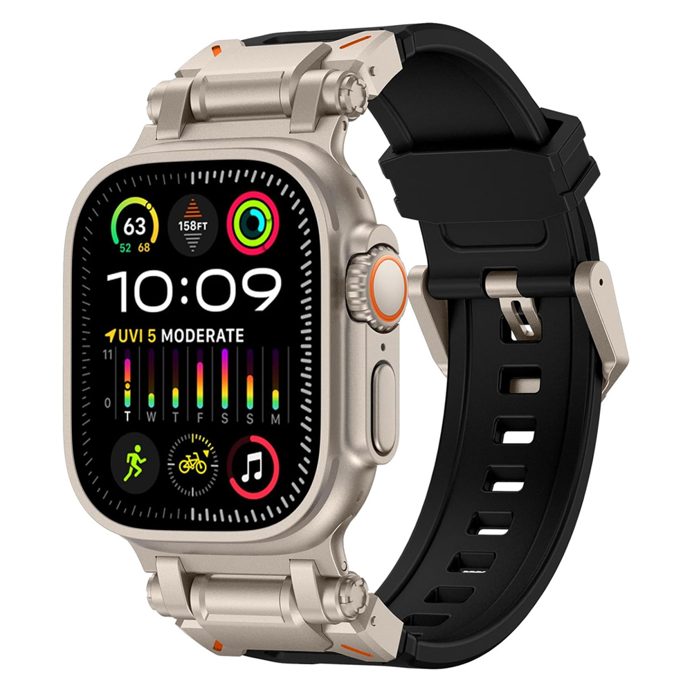 Apple Watch用シリコンストラップ,超2バンド,頑丈 - Smartwatch Iphone Watches For Women のレビューと価格