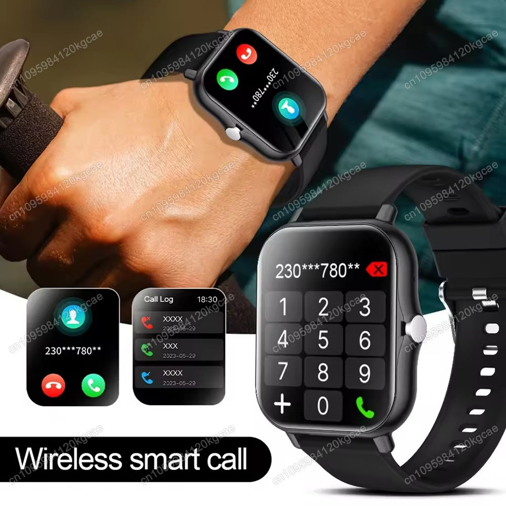 最新アップグレード版ファッションデザイン1.83インチフルタ - Smartwatch Latest Watches For Men のレビューと価格