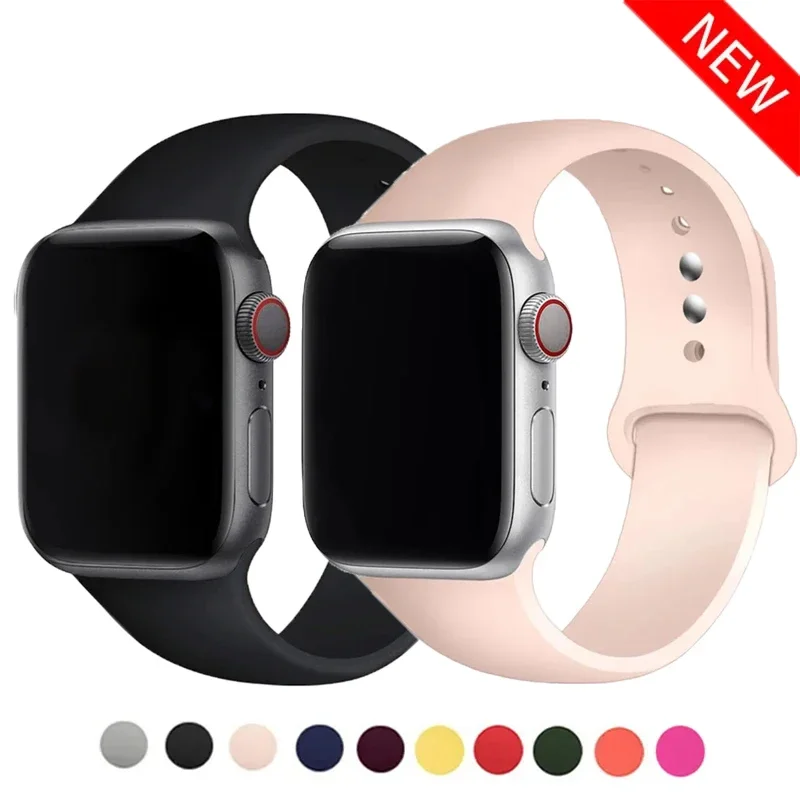 スポーツソフトシリコン Apple Watch Ultra  - Smartwatch Iphone Watches For Women のレビューと価格