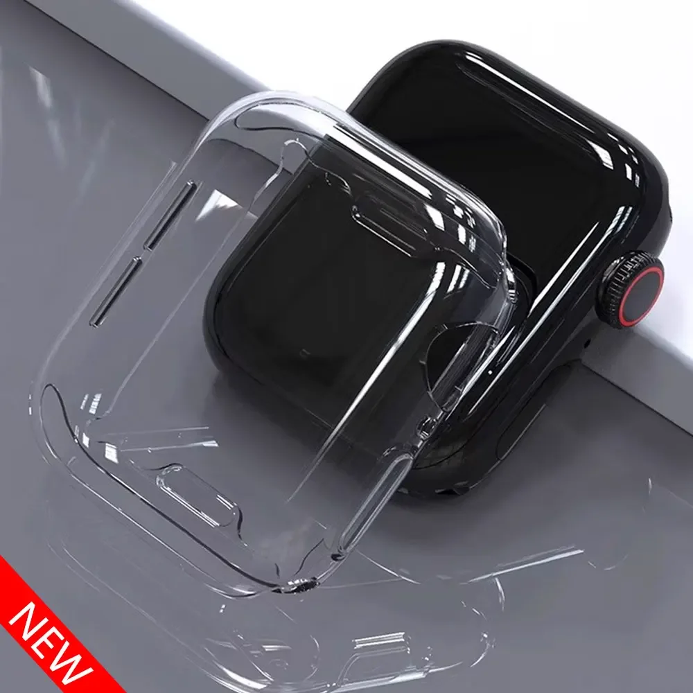Apple Watch用シリコンスクリーンプロテクター,バン - Smartwatch Iphone Watches For Women のレビューと価格