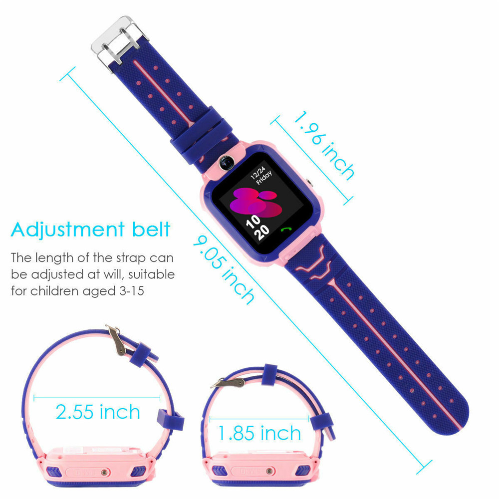 子供向けのコネクテッドウォッチq12,防水,2g,sos,通 - Smartwatch Watches Gift For Boys のレビューと価格