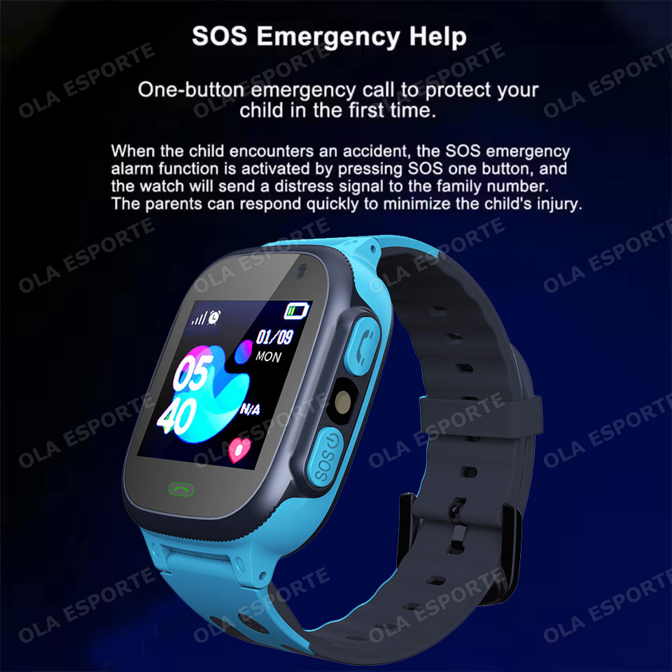 2025年新型キッズスマートウォッチ、子供用HDタッチスクリ - Smartwatch Watches For Kid Boy With Gps のレビューと価格