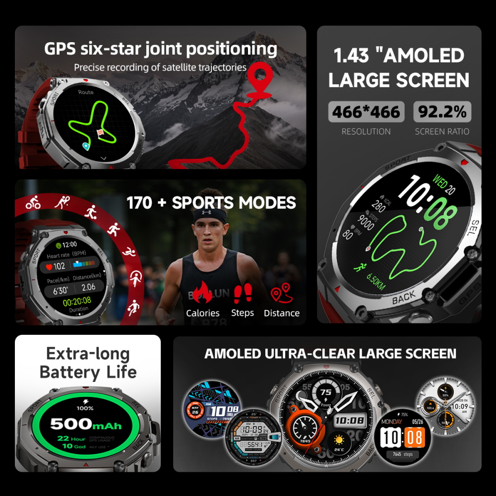 SKMEI ミリタリーアウトドアスポーツスマートウォッチ男性 - Smartwatch Digital Watches For Women のレビューと価格