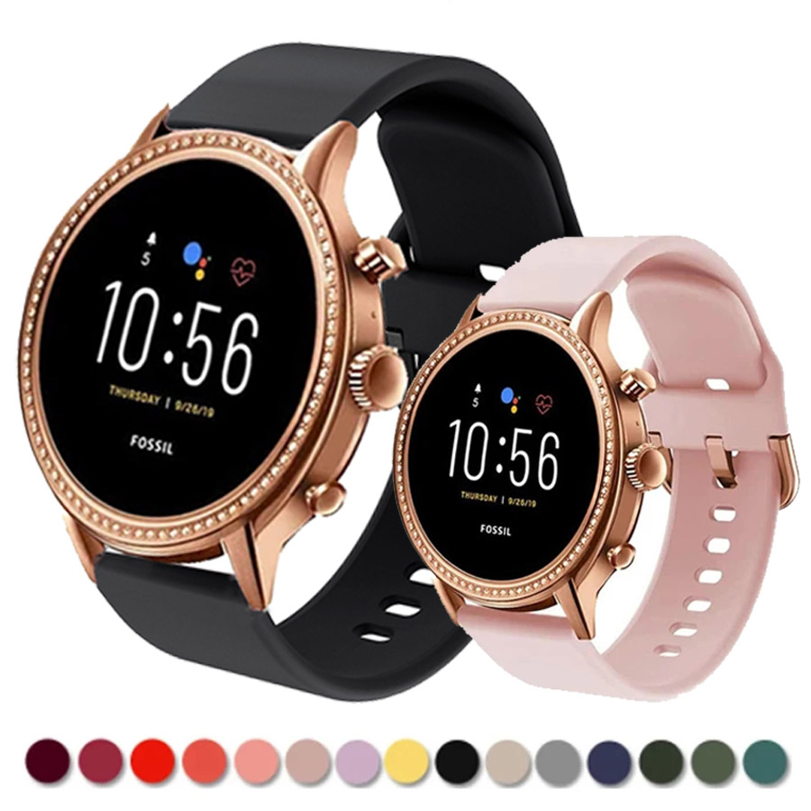 シリコンストラップ Fossil 女性の世代 6 42 ミリ - Fossil Watches Smartwatch Gen 4 のレビューと価格