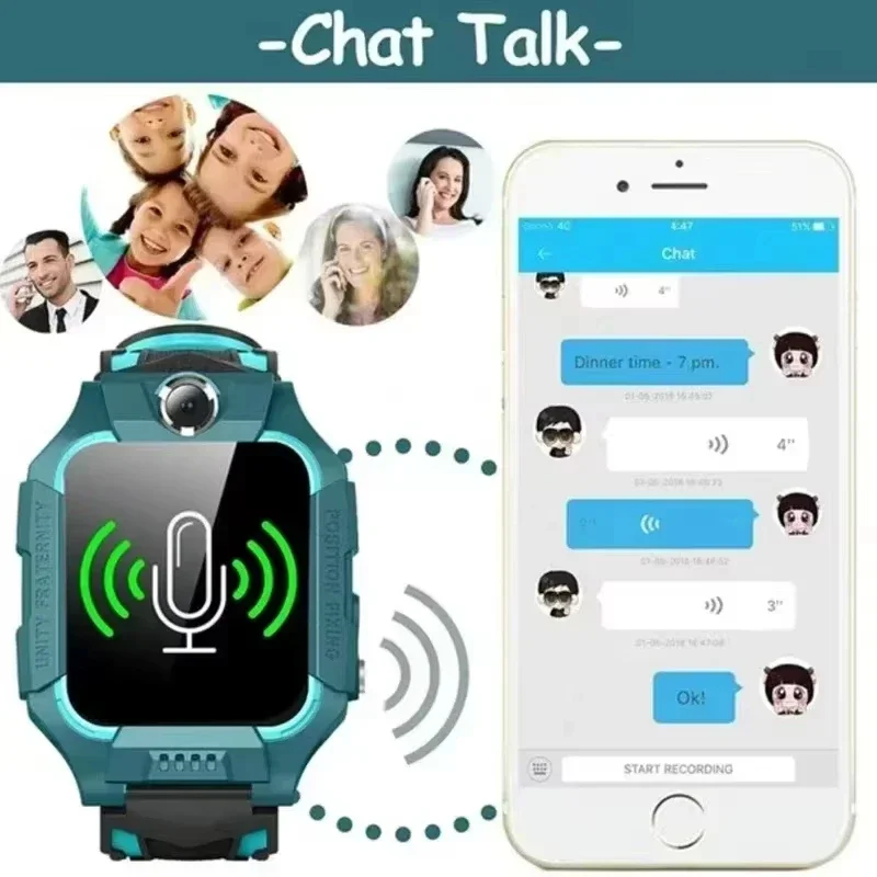 レノボ 2026 新型 5G 防水キッズスマートウォッチ S - Smartwatch Watches For Kid Boy With Gps のレビューと価格