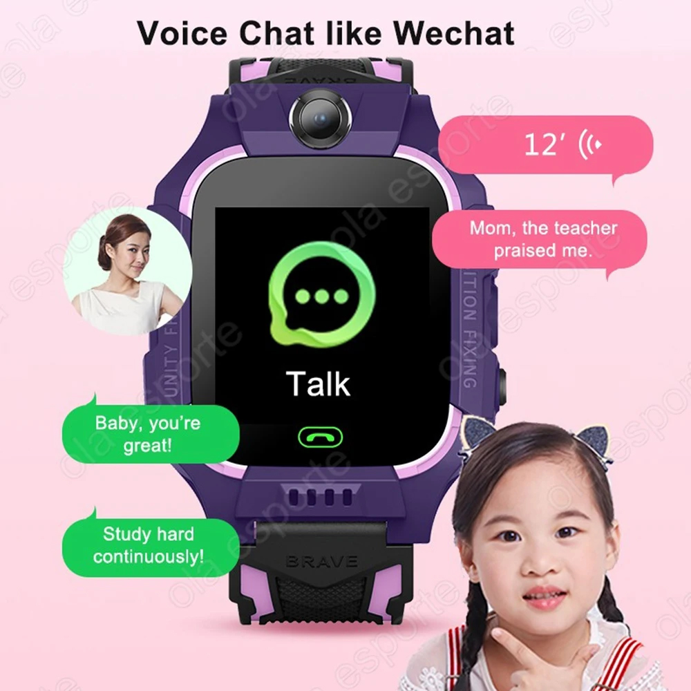 子供用スマートウォッチ SIMカード GPSカメラ ビデオ通 - Smartwatch Watches For Kid Boy With Gps のレビューと価格