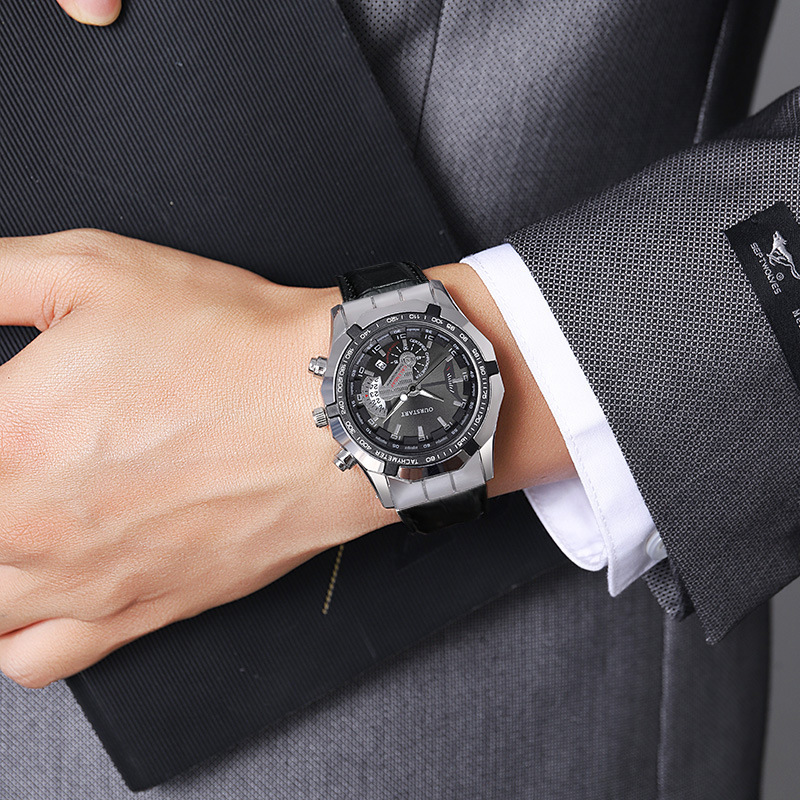 メンズクォーツ腕時計 カレンダー付き クラシッククォーツ メ - Smartwatch Watches Gift For Boys のレビューと価格
