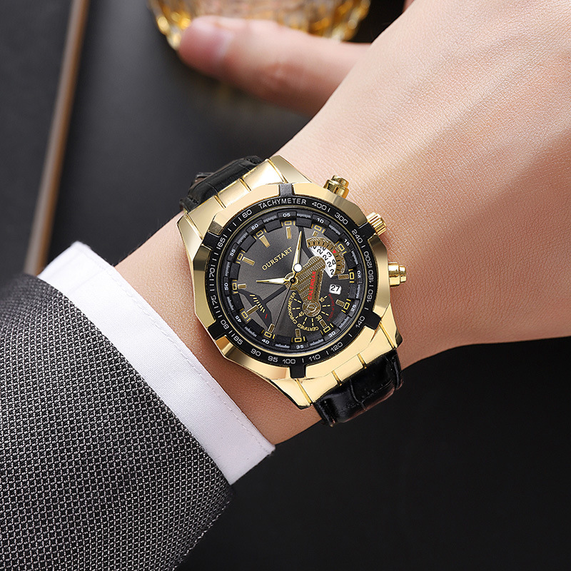 メンズクォーツ腕時計 カレンダー付き クラシッククォーツ メ - Smartwatch Watches Gift For Boys のレビューと価格