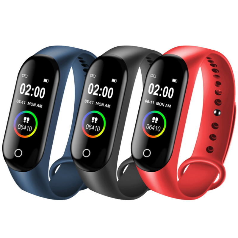 女性用m4スマートウォッチ,ledディスプレイ付きスポーツリ - Smartwatch Watches For Women Brands のレビューと価格