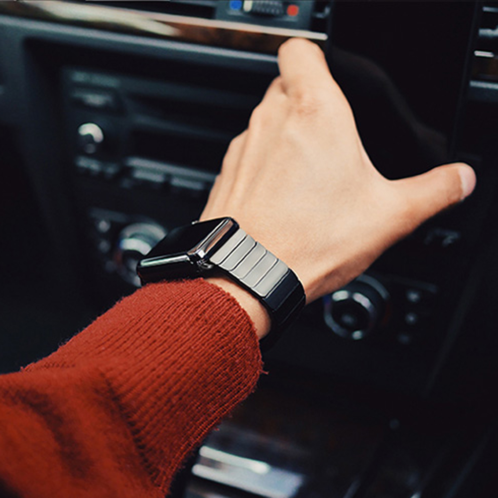 アップルウォッチ用セラミックリンクブレスレット,高級ブレスレ - Smartwatch Iphone Watches For Women のレビューと価格