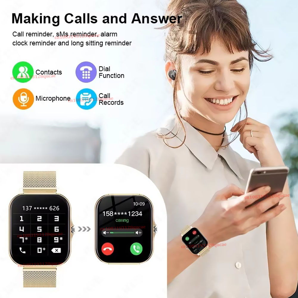 最新アップグレード版ファッションデザインスマートウォッチ、1 - Smartwatch Latest Watches For Men のレビューと価格