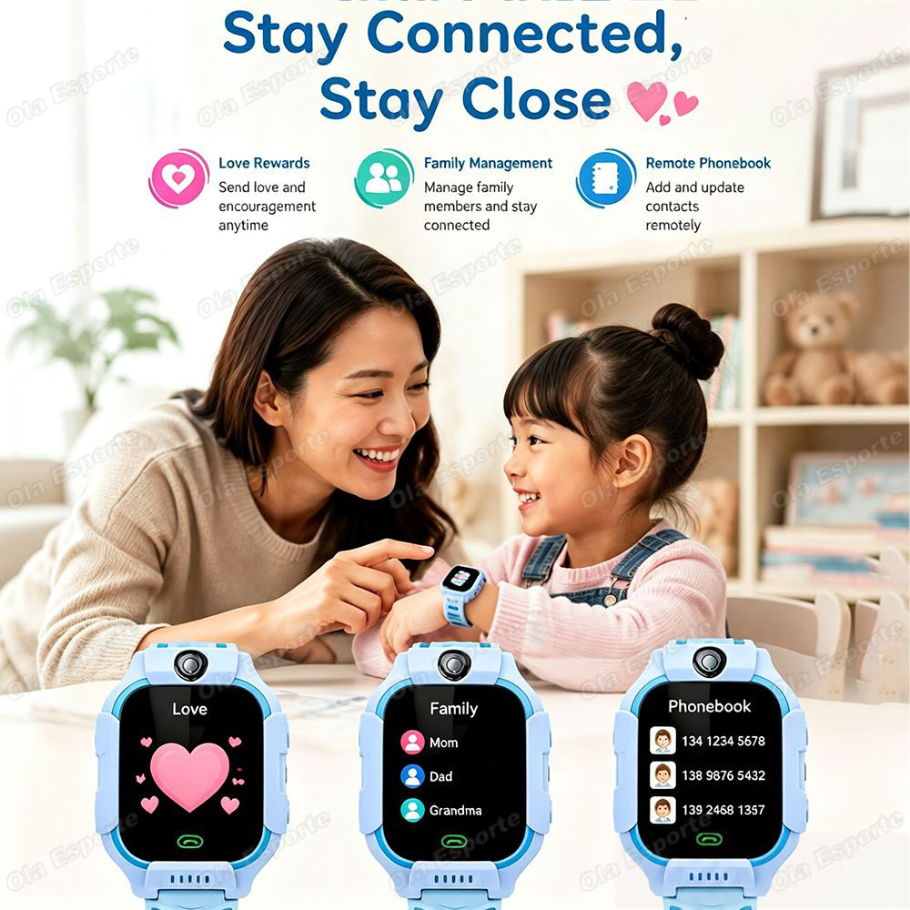 2026年新型5GキッズGPSスマートウォッチ SOSコール - Smartwatch Watches Gift For Boys のレビューと価格