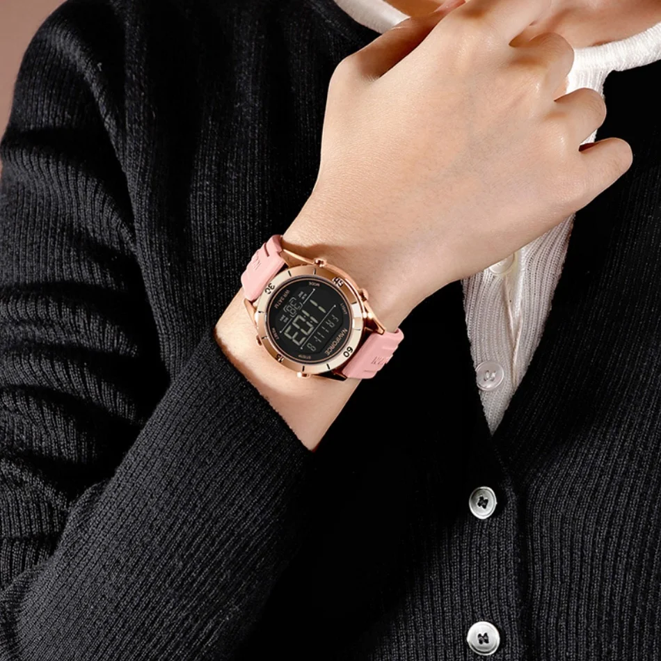 ナビフォース腕時計女性用ファッションスポーツ防水液晶デジタル - Chronograph Sport Watch のレビューと価格