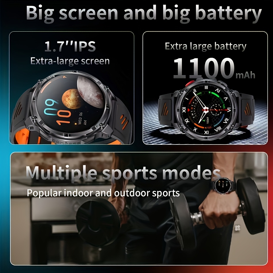 新型T-REX3 Ultra 1100mAhバッテリー搭載ス - Hybrid Smartwatch のレビューと価格