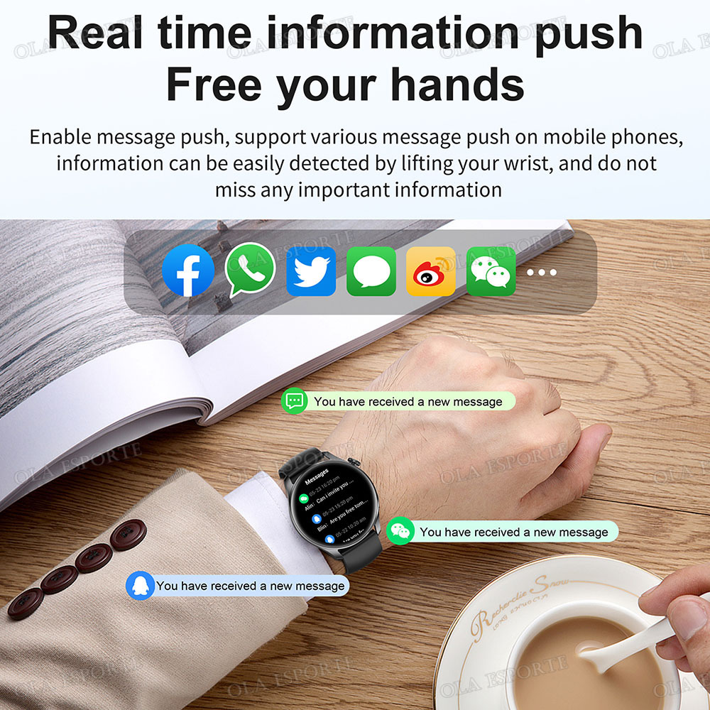 男女兼用新型スマートウォッチ BT通話 メッセージ通知 健康 - Smartwatch Watches For Women With Gps のレビューと価格