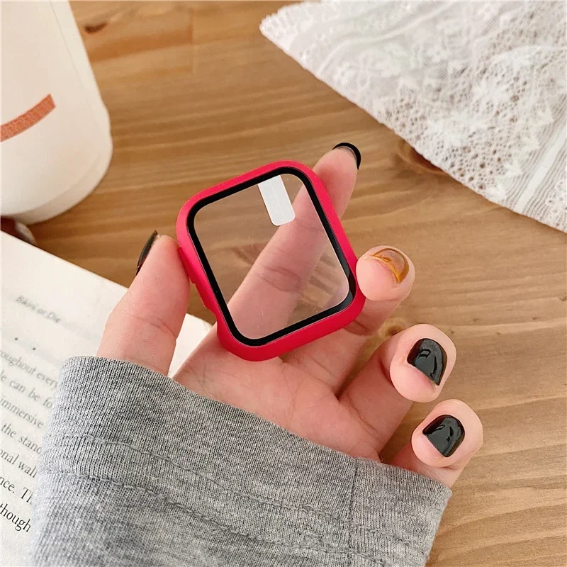 3 パックガラス + カバー Apple Watch ケース - Smartwatch Iphone Watches For Women のレビューと価格