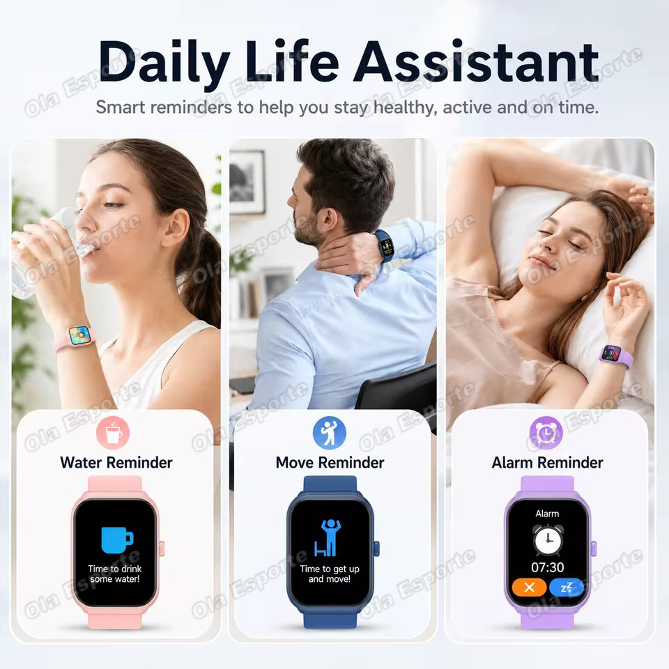 スマートウォッチプラス メンズ レディース フルタッチスクリ - Smartwatch Digital Watches For Women のレビューと価格