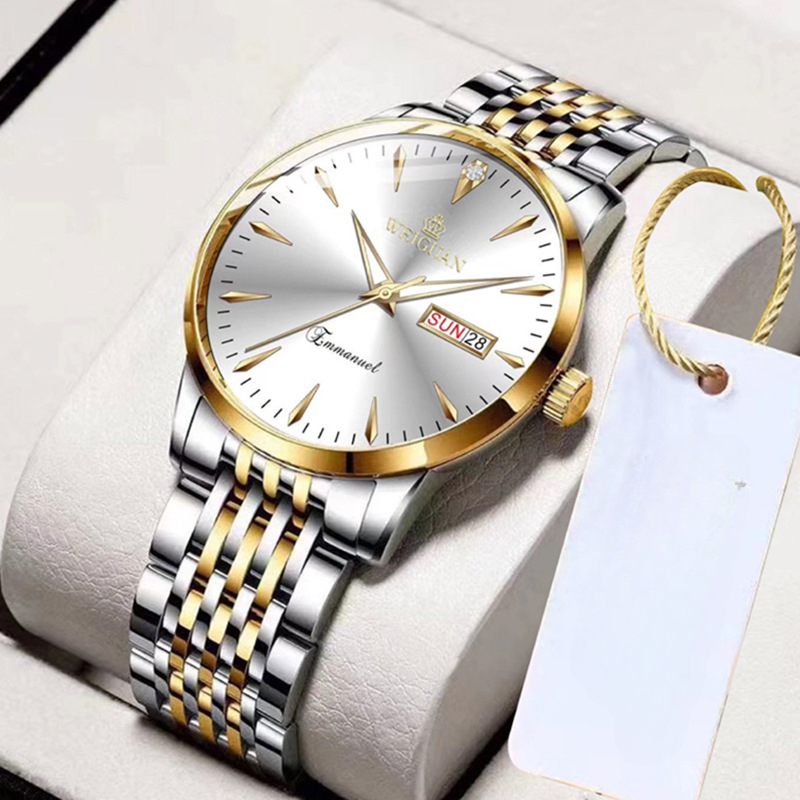 ファッションメンズクォーツ腕時計 カレンダー付き 夜光 防水 - Smartwatch Watches Gift For Boys のレビューと価格