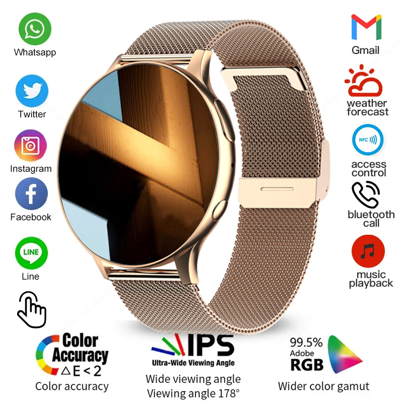 2026 女性 Bluetooth 通話スマートウォッチ心拍 - Watches Ladies Smartwatch のレビューと価格