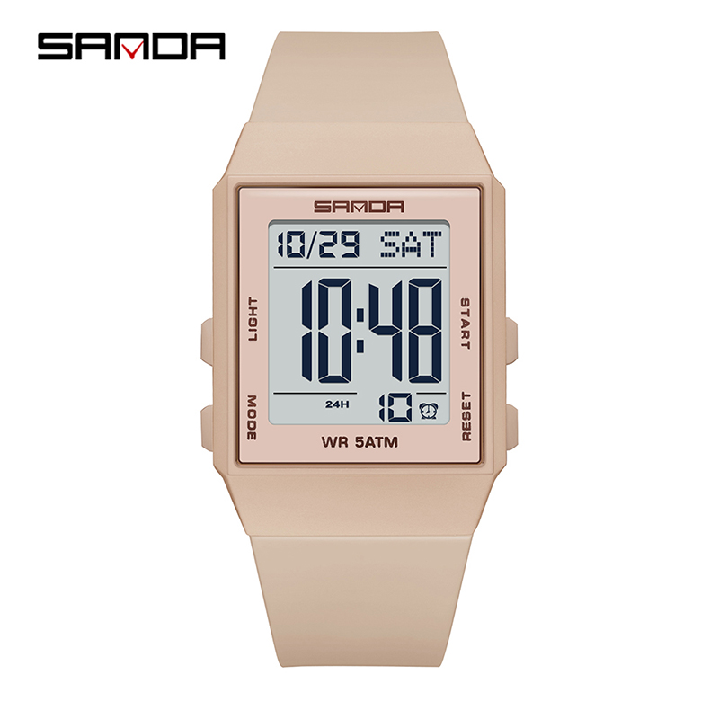 SANDA 6363 多機能ファッションデジタル腕時計（女性 - Chronograph Sport Watch のレビューと価格