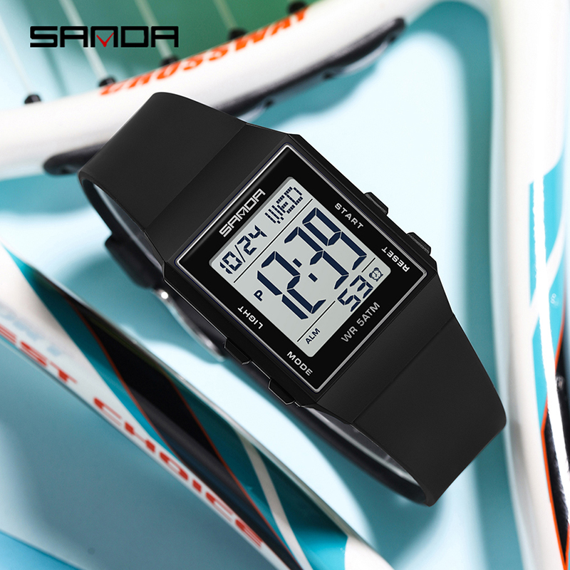 SANDA 6363 多機能ファッションデジタル腕時計（女性 - Chronograph Sport Watch のレビューと価格